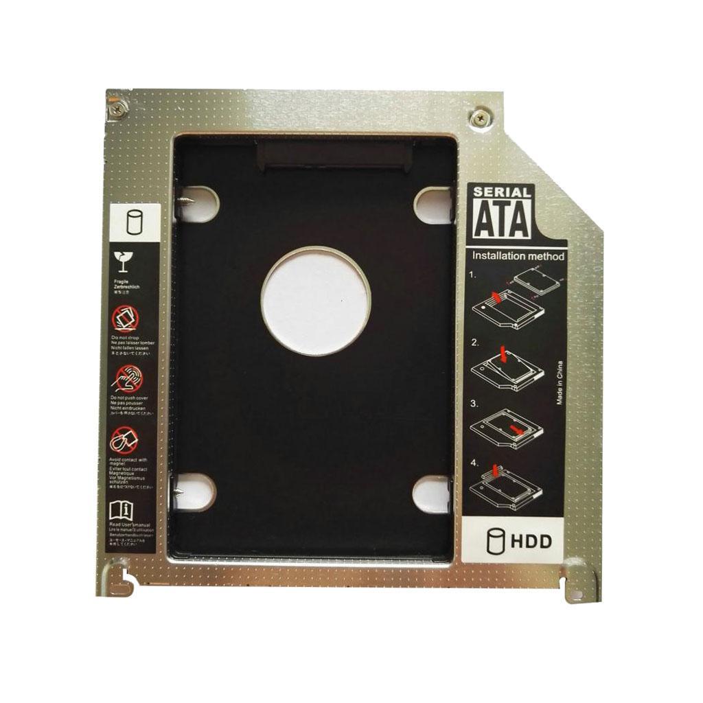 Tray HDD SSD Enclosure Case Optical Bay for 9.5mm