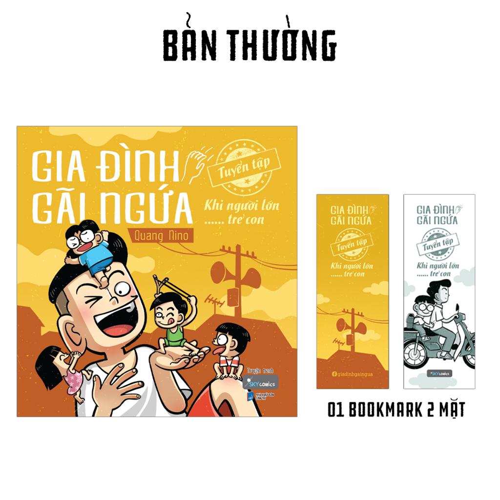 Sách Skybooks- Gia Đình Gãi Ngứa - Tuyển Tập Khi Người Lớn …… Trẻ Con