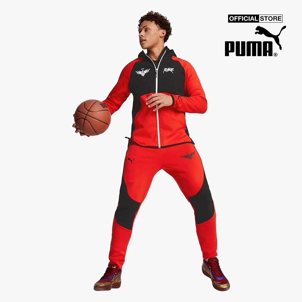 PUMA - Áo khoác thể thao nam xẻ tà PUMA x MELO 621726-0