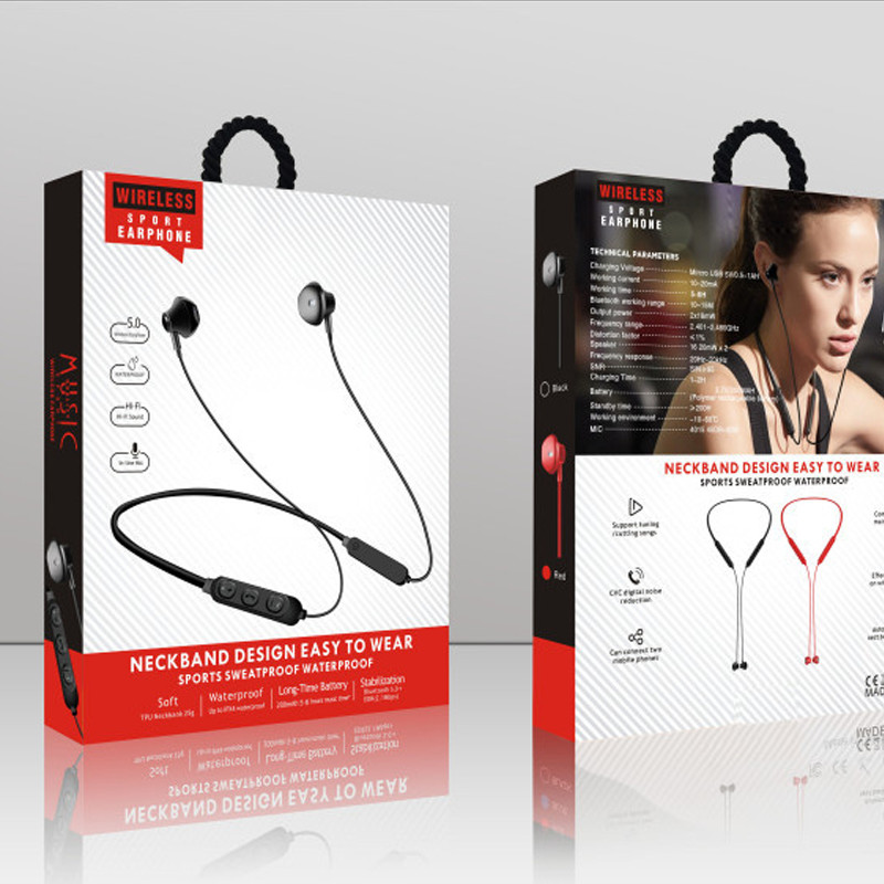 Tai Nghe Không Dây Bluetooth Nhét Tai Không Thấm Nước Earbuds Với Mic Tai Nghe Thể Thao - Hàng Chính Hãng