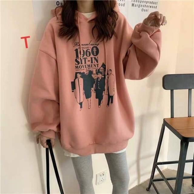 Áo hoodie 1960 bốn người DTR1019