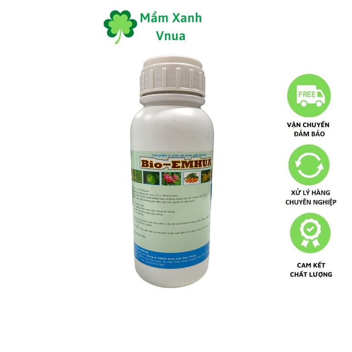 Chế phẩm sinh học BIO – EMHUA - Xử Lý Photpho trong Đất - Chai 500ml