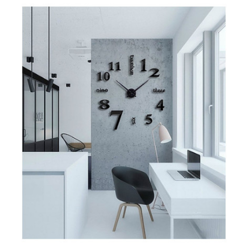 Đồng hồ dán tường