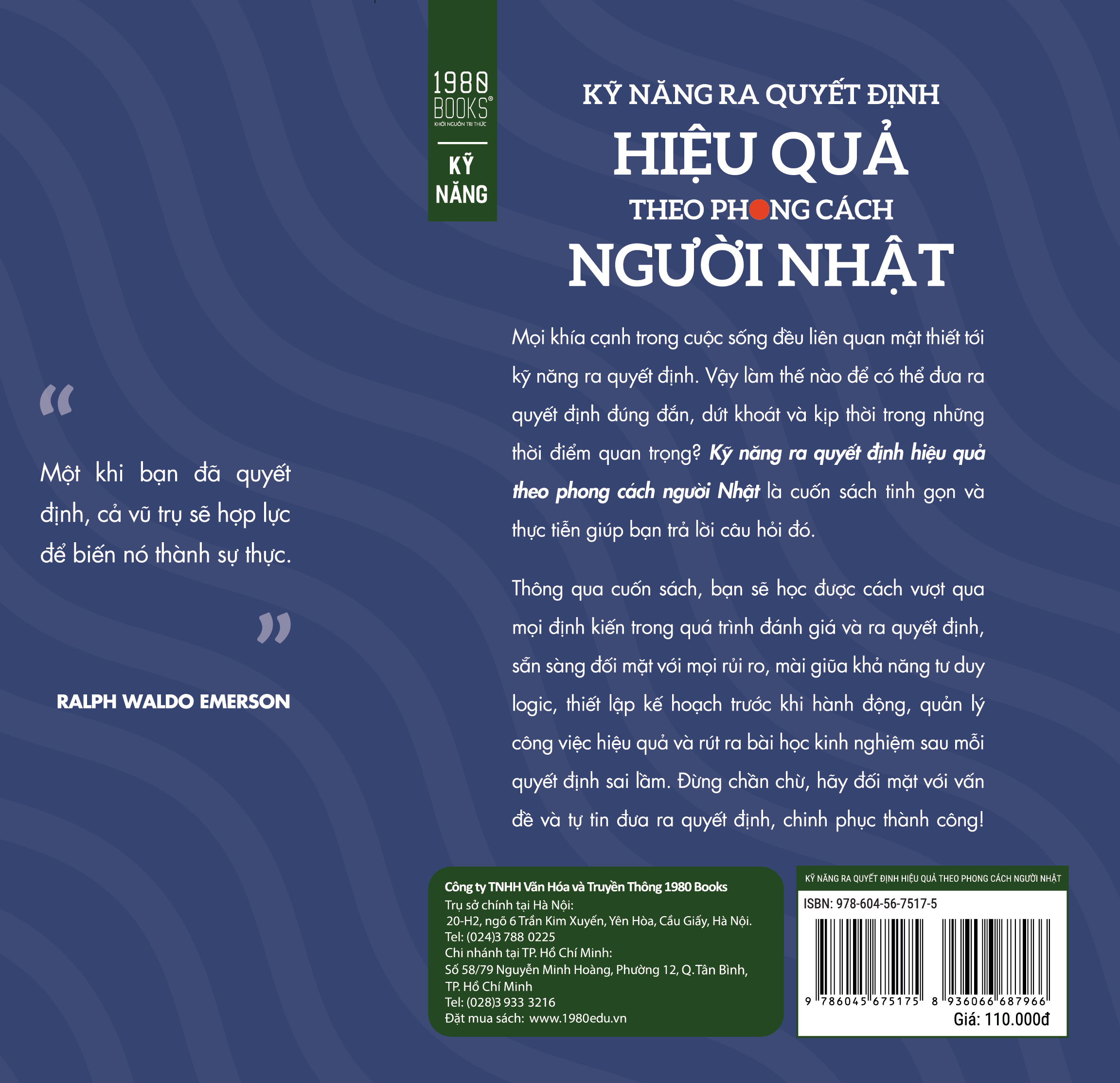 Kỹ Năng Ra Quyết Định Hiệu Quả Theo Phong Cách Người Nhật - Takashi Torihara