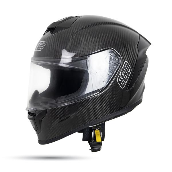 [Chính Hãng] Mũ Bảo Hiểm Fullface EGO E-1 Carbon Siêu Nhẹ Chuẩn Asian Fit Vân 3D Rubik Nebula Medusa
