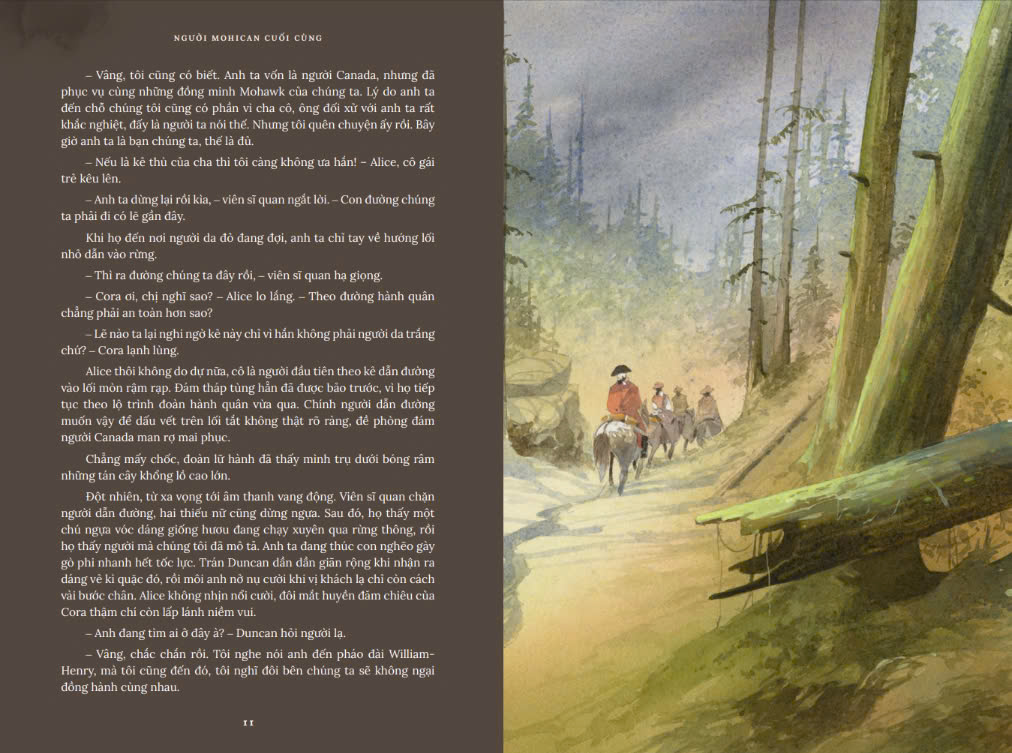 NGƯỜI MOHICAN CUỐI CÙNG – James Fenimore Cooper – Trần Văn Công dịch – NXB Kim Đồng