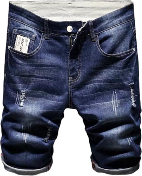 QUẦN SHORT JEAN NAM WASH RÁCH THỜI TRANG CAO CẤP