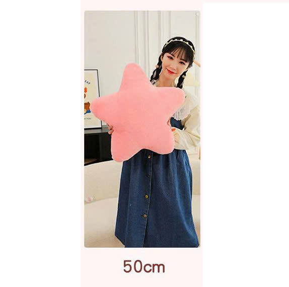 Gối ôm hình ngôi sao may mắn Lucky Star siêu mềm mịn (30cm---&gt;60cm) Thú bông ngôi sao cute êm ái, an toàn cho trẻ nhỏ