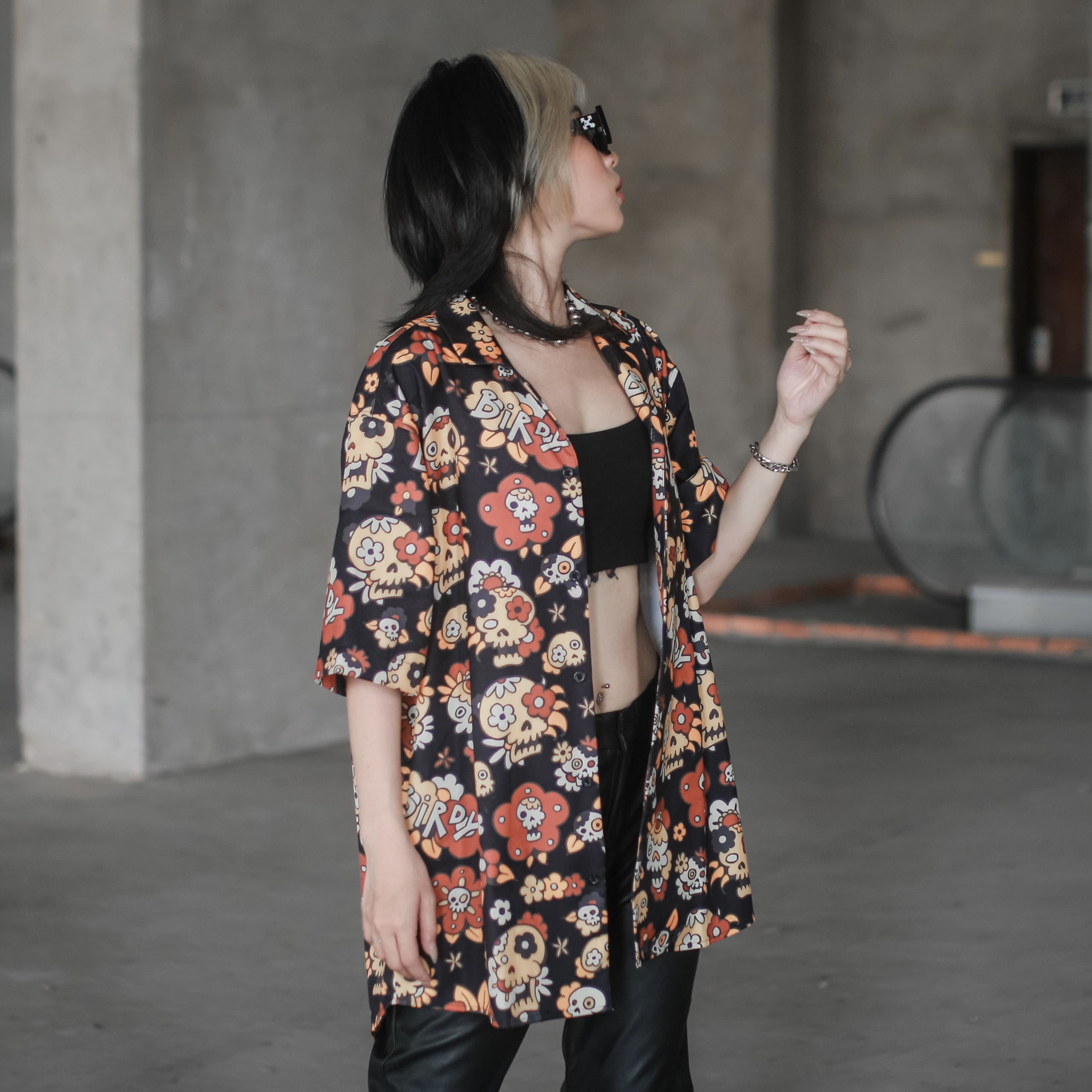 ÁO SƠMI BIRDY SKULL SHIRT