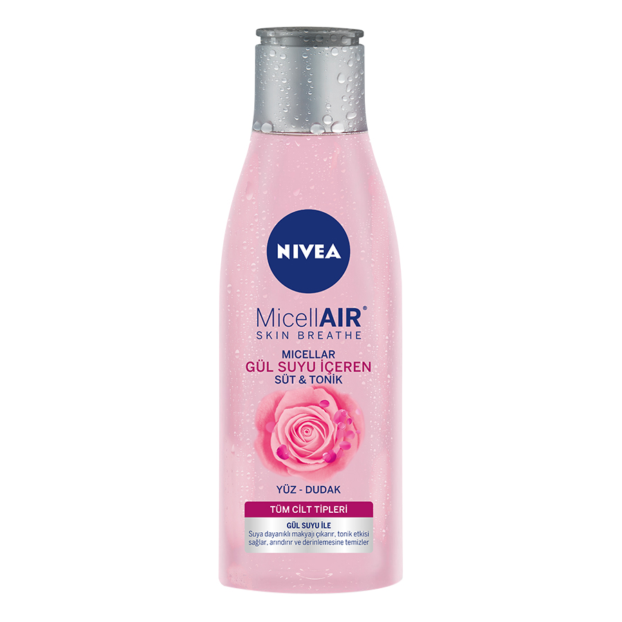 Sữa dưỡng ẩm chiết xuất hoa hồng Nivea MicellAIR Skin Breathe 82369