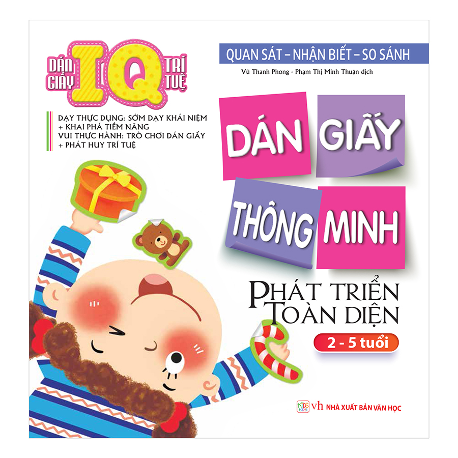 Dán Giấy IQ Trí Tuệ: Quan Sát – Nhận Biết – So Sánh