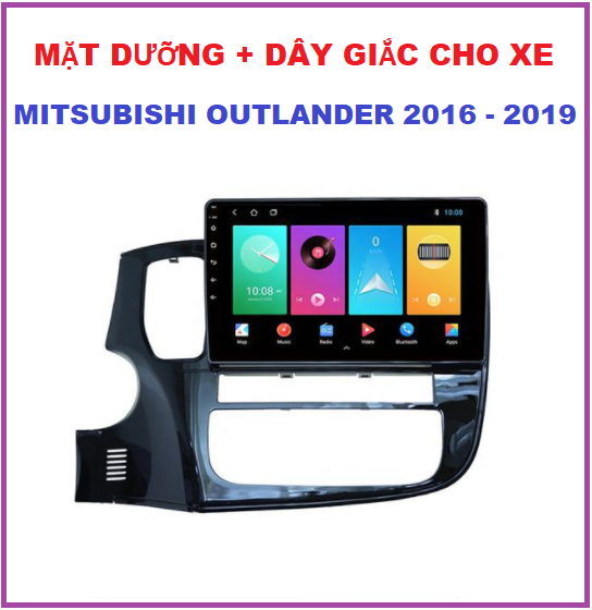 MẶT DƯỠNG XE OUT.LAN.DER. Khung dưỡng+ dây giắc cho xe Outlan,der đời 2016-2019 đầy đủ phụ kiện,.