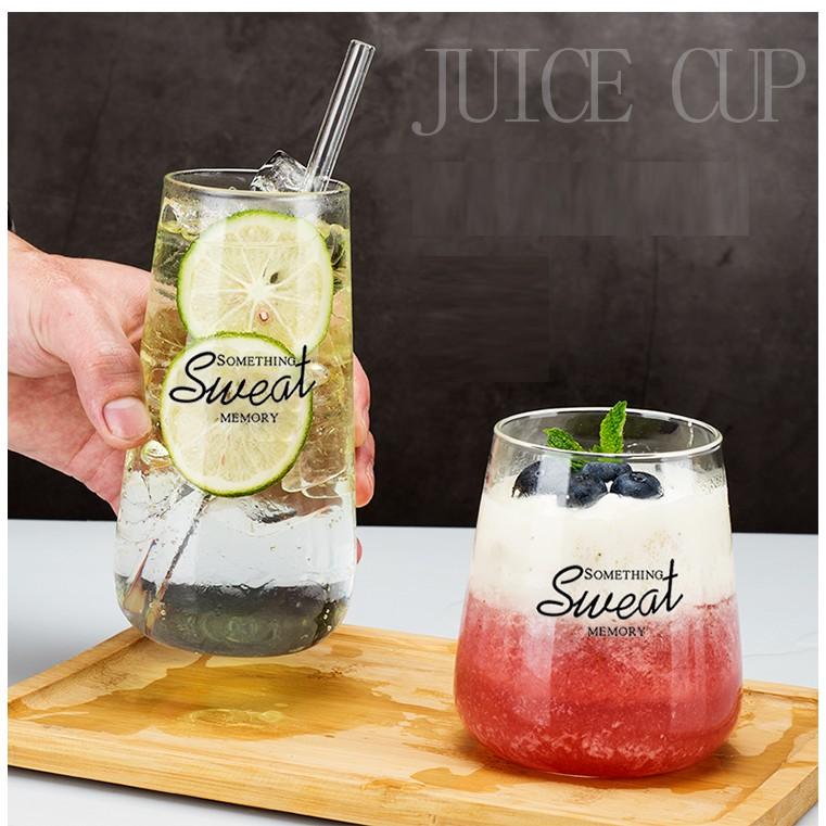 Cốc sinh tố Sweet - Ly cốc thủy tinh chịu nhiệt cao cấp Borosilicate k chì, hàng xuất Âu