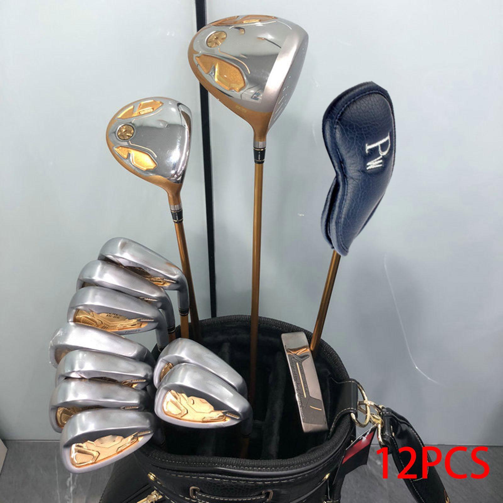 12 Pieces Golf Iron Headcover Set Golf Club Head Cover Protector Golf Accessories