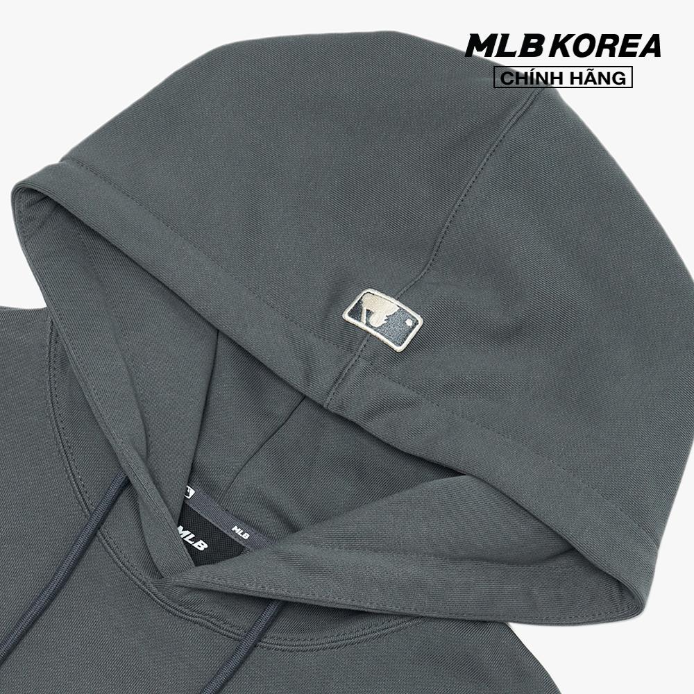 MLB - Áo hoodie tay dài phối mũ Checkerboard Big Logo Overfit 3AHDO0126-07CGS