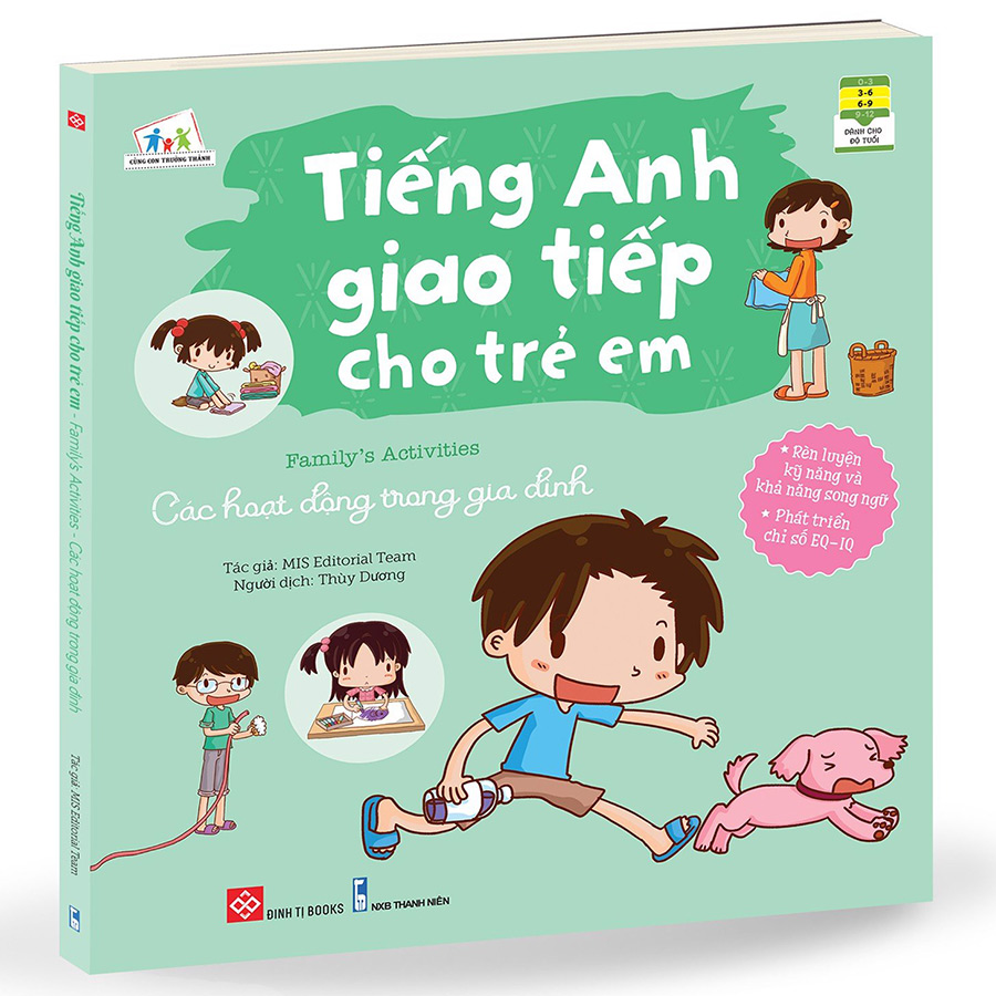 Tiếng Anh Giao Tiếp Cho Trẻ Em- Family’S Activities - Các Hoạt Động Trong Gia Đình