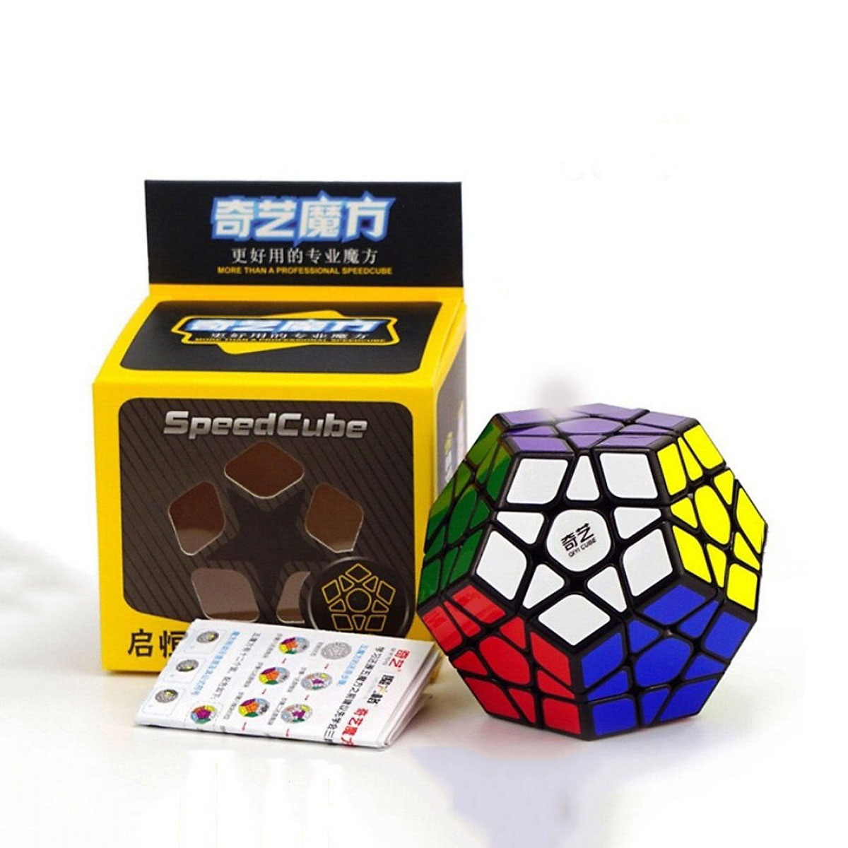 Rubik 12 mặt Megaminx cao cấp - Tặng kèm chân đế