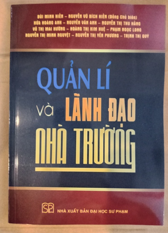 Sách - Quản lí và lãnh đạo nhà trường