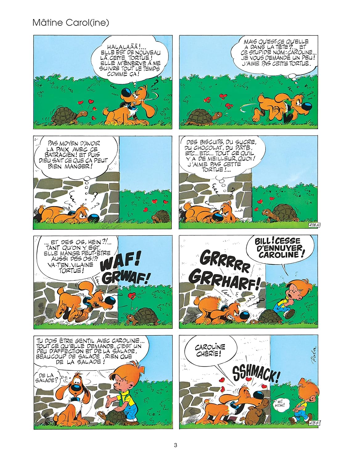 Truyện tranh tiếng Pháp - Boule &amp; Bill - Tome 11 - Bill De Match