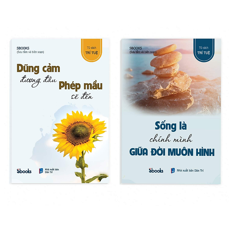 Combo 2 cuốn: DŨNG CẢM ĐƯƠNG ĐẦU PHÉP MẦU SẼ ĐẾN + SỐNG LÀ CHÍNH MÌNH GIỮA ĐỜI MUÔN HÌNH