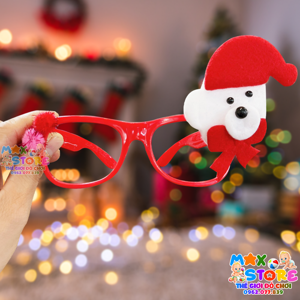 Mắt Kính Noel Cho Bé Đủ Kiểu Siêu Cute Chọn Ngẫu Nhiên