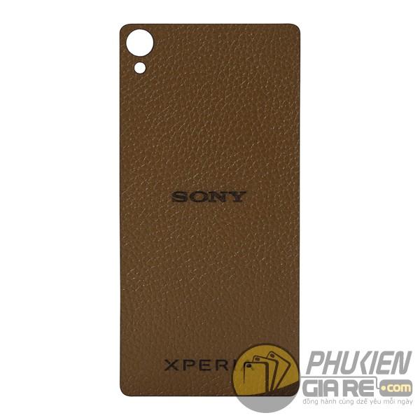 Miếng dán da Sony M4 da bò 100%