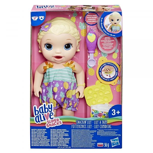 Hình ảnh Bé Lily Tập Ăn Dặm Baby Alive E5841