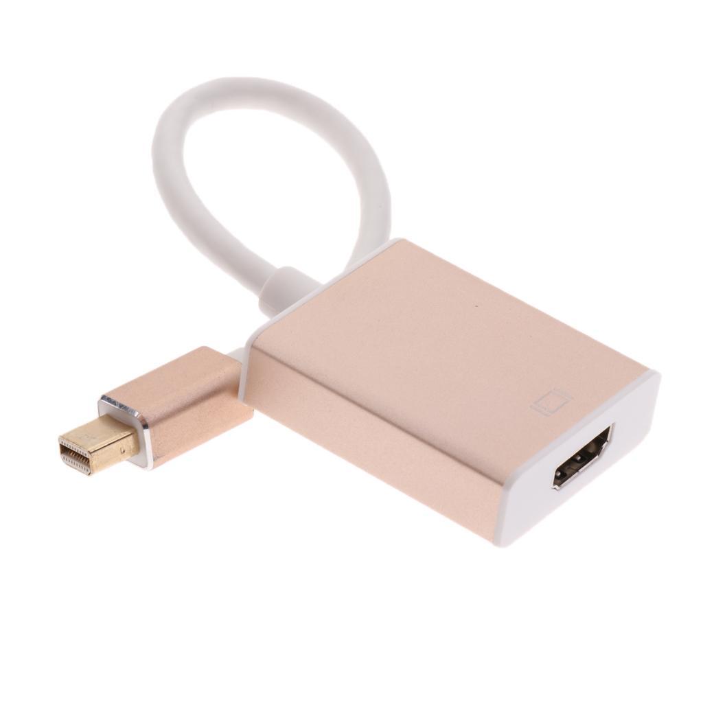 Mini Display Port DP Male To Female HDMI HD Adapter Converter Cable 4Kx2K