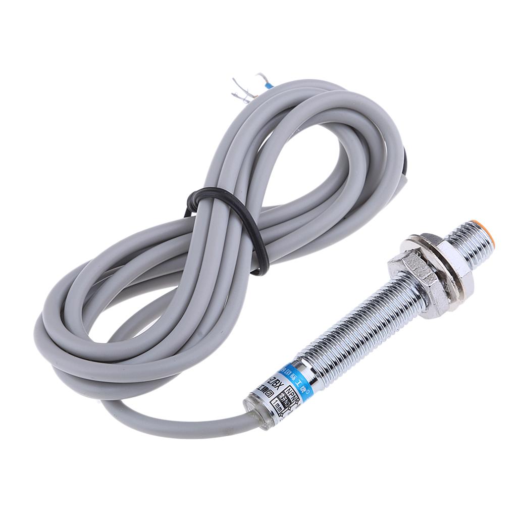 Inductive Proximity Sensor,LJ8A3-1-Z/BX DC6-36V 3Wire NO NPN DC 200mA