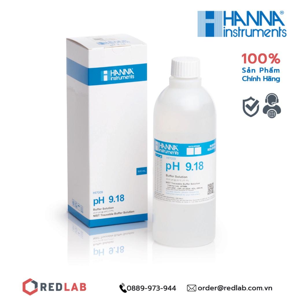 Dung dịch hiệu chuẩn pH 6.86 pH 9.18 Hanna HI7009L, HI7009/1L, HI7006L, HI7006/1L