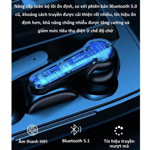 Tai nghe Bluetooth không dây MINPRO M19 - Hỗ Trợ Đàm Thoại, Chống Nước, Có Đèn Pin Bảo hành 1 đổi 1