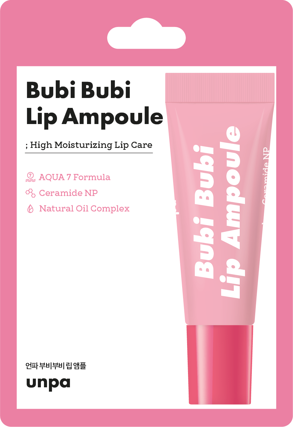 Tinh Chất Dưỡng Môi Căng Mọng Và Dưỡng Ẩm Sâu Unpa Bubi Bubi Lip Ampoule 10g