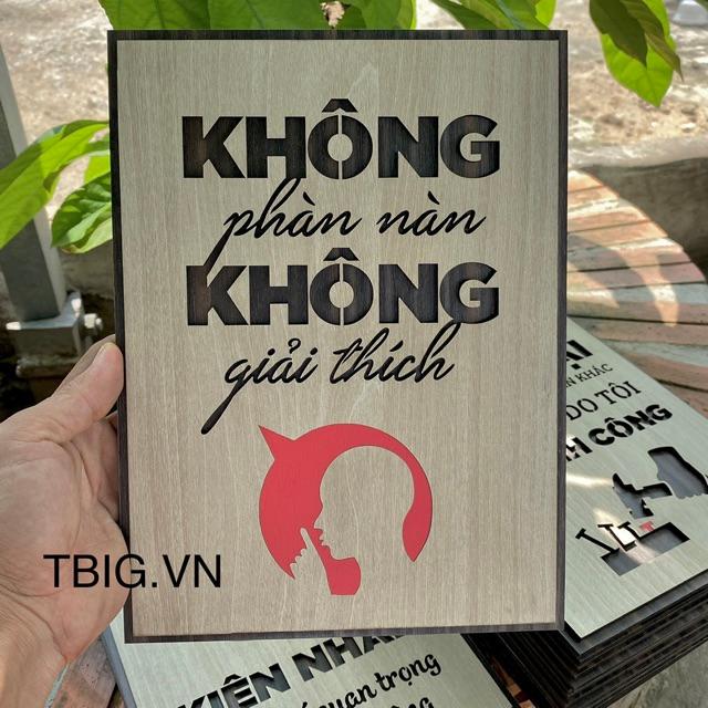 Tranh Phòng Làm Việc TBIG054 Slogan Tạo Động Lực hiện đại