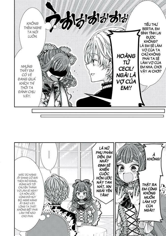 nhật ký theo dõi vị hôn thê tự nhận mình là nữ phụ phản diện 1 chapter 8.5 10