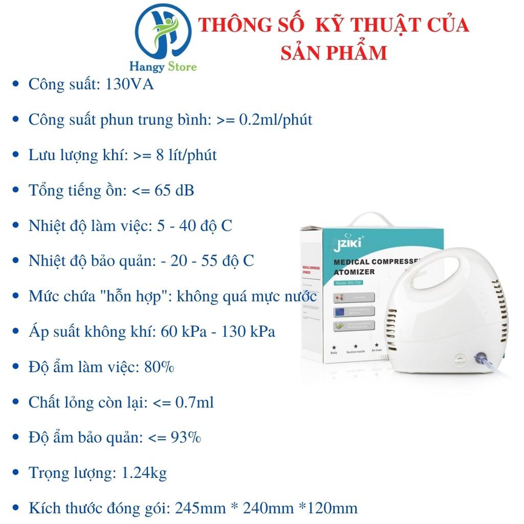 Máy khí dung xông mũi họng Jziki nhập khẩu HANGY