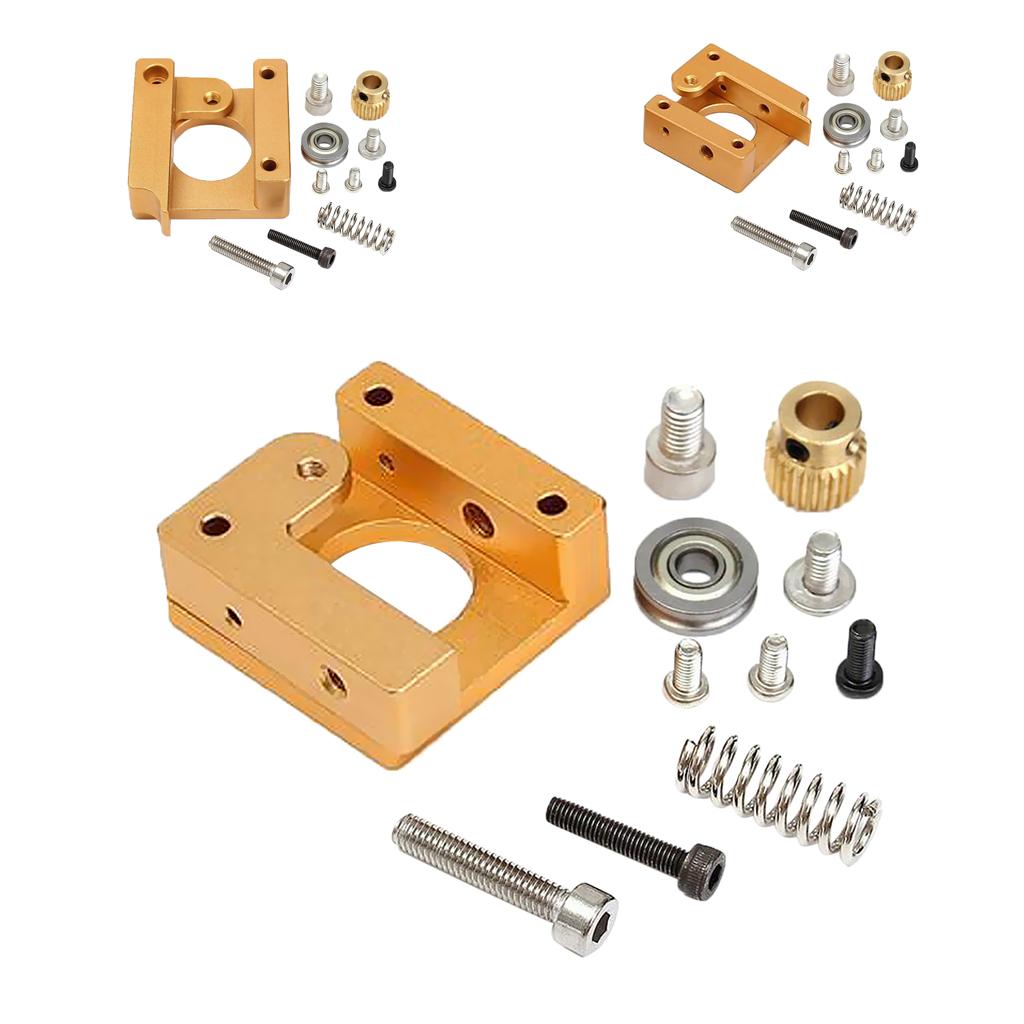 Replacement Aluminum MK8 Extruder Drive Feeder DIY Kit For Reprap 3 Types