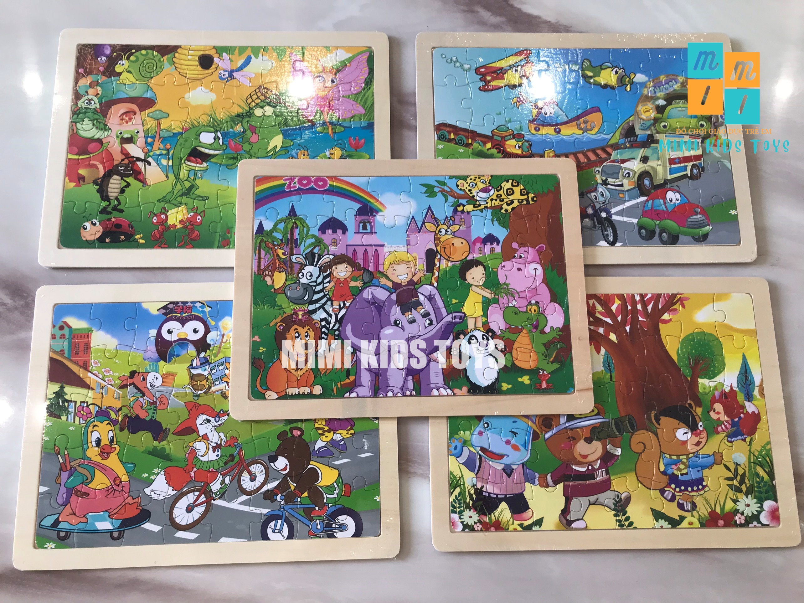 Đồ chơi tranh xếp hình 40 mảnh puzzle cho bé