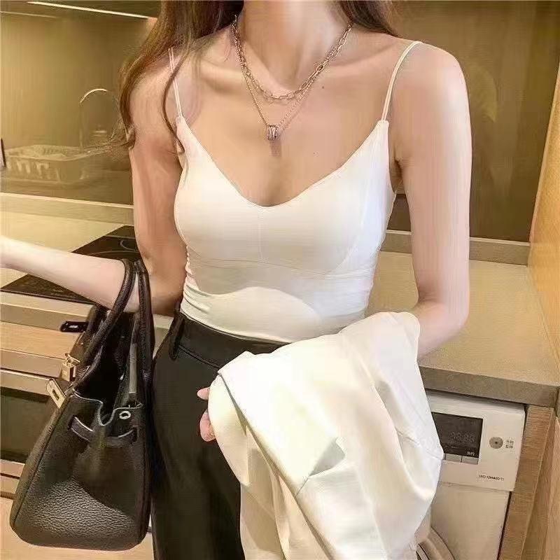 Áo Bra Đúc Su Dây Mảnh Croptop 115