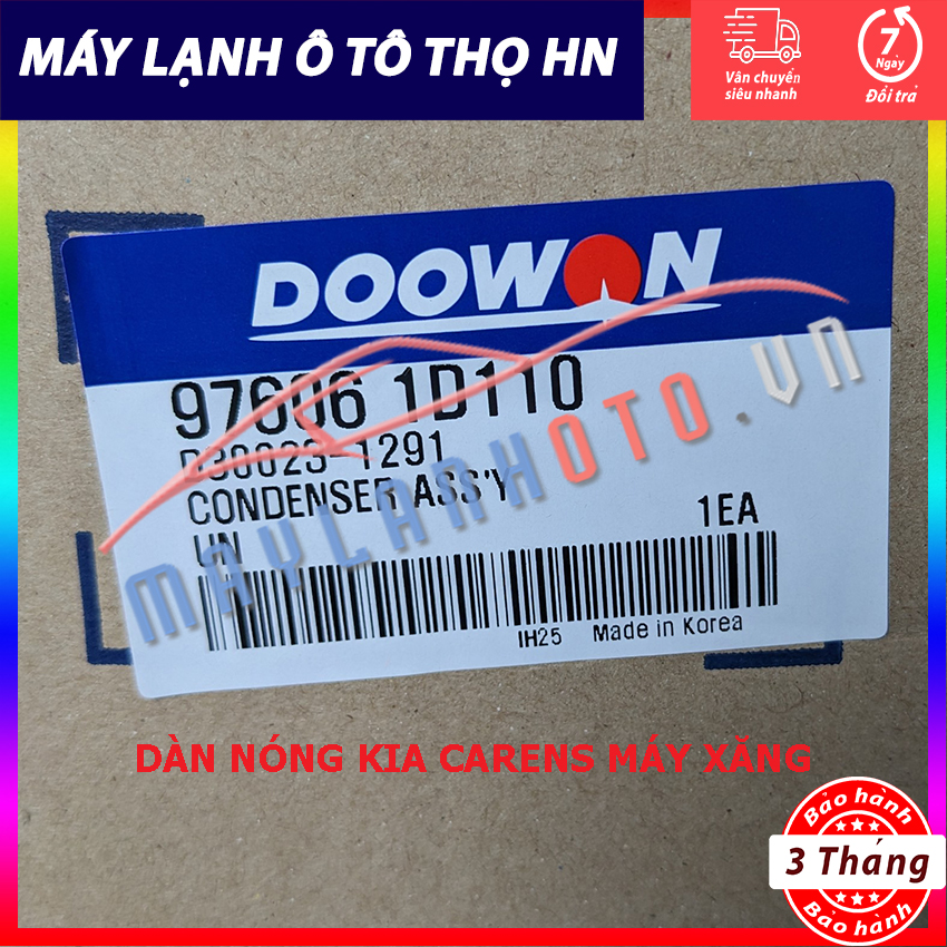 Dàn nóng Kia Carens Hàng xịn Hàn Quốc