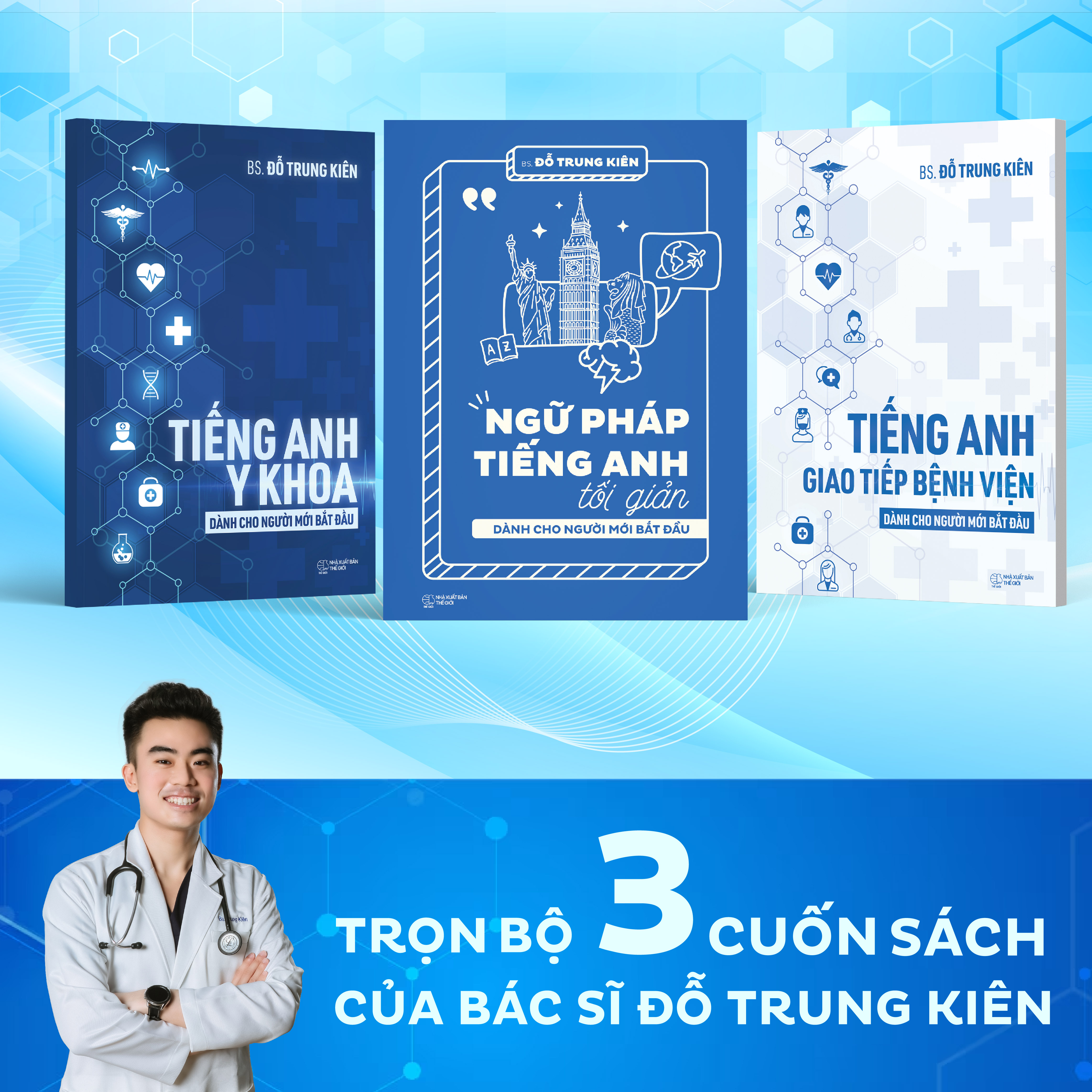 Sách Ngữ Pháp Tiếng Anh Tối Giản dành cho người mới bắt đầu - Tác giả BS. Đỗ Trung Kiên