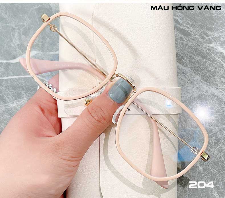 KAVI 204 - Kính Đổi Màu Siêu Nhanh, Chống Ánh Sáng Xanh Cao Cấp