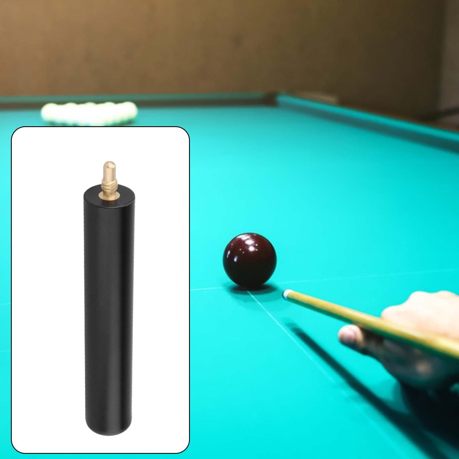 Cue Stick Extender 6in Billiards Pool Cue Extension for Billiard Cues Lovers
