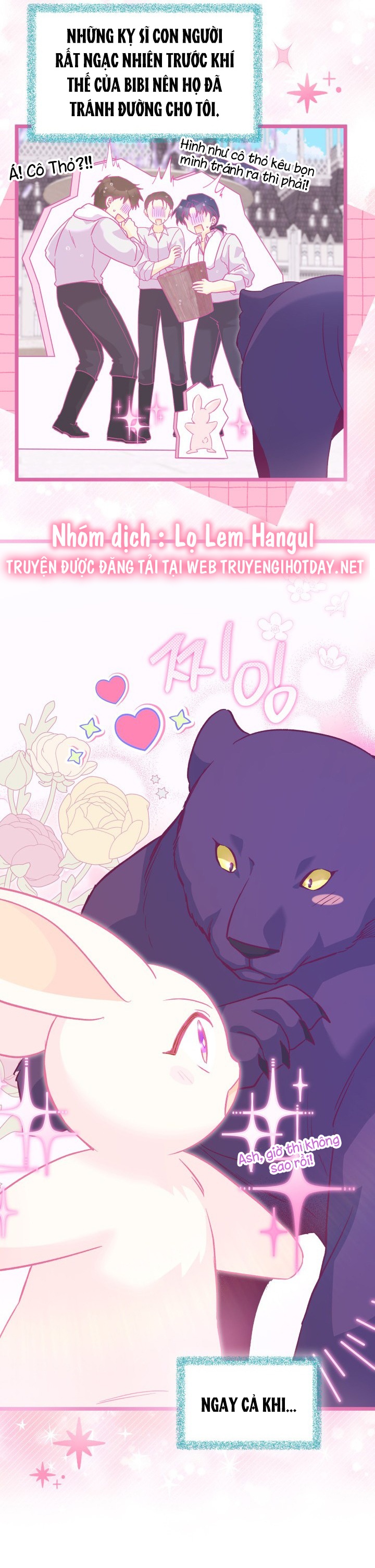 mối liên kết giữa báo đen và bé thỏ chapter 121 21