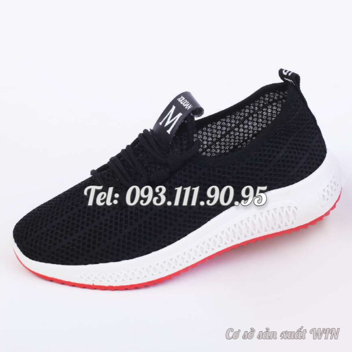 Giày thể thao sneaker Nữ thời trang du lịch dạng lưới thoáng khí, đế mềm - Mã số 1828