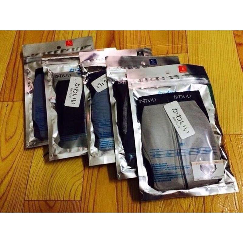 COMBO 3 QUẦN ĐÙI NAM XUẤT NHẬT TÚI BẠC