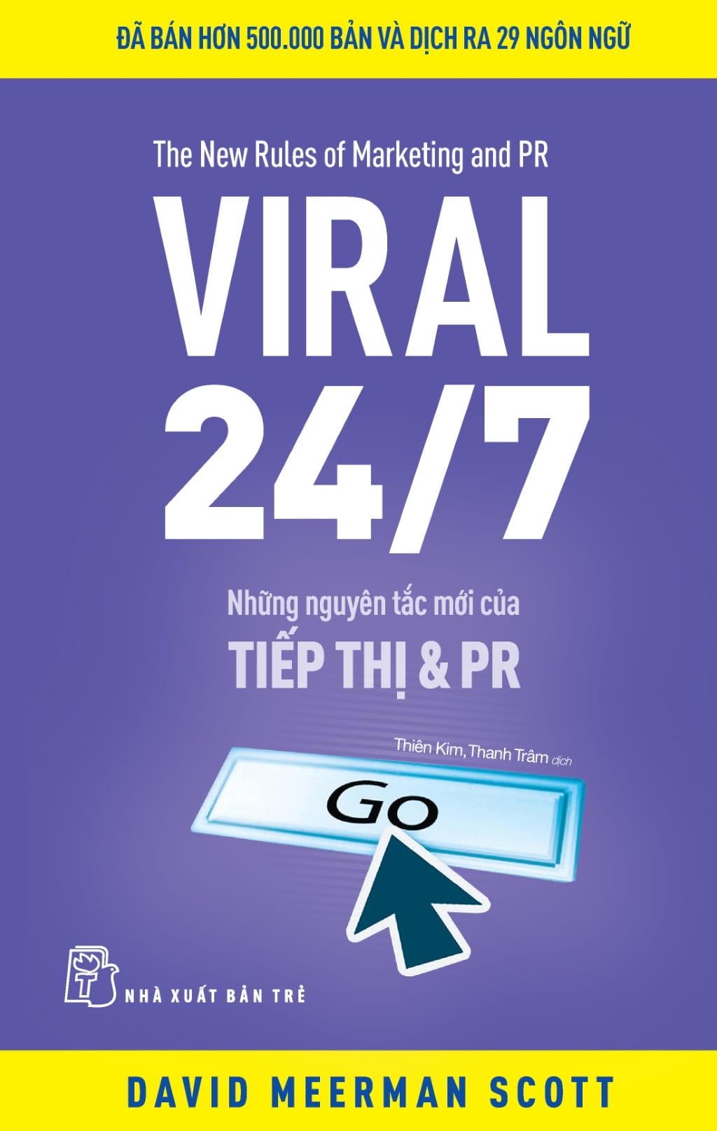 Sách - The New Rules Of Marketing And PR - Viral 24/7 - Những Nguyên Tắc Mới Của Tiếp Thị Và PR