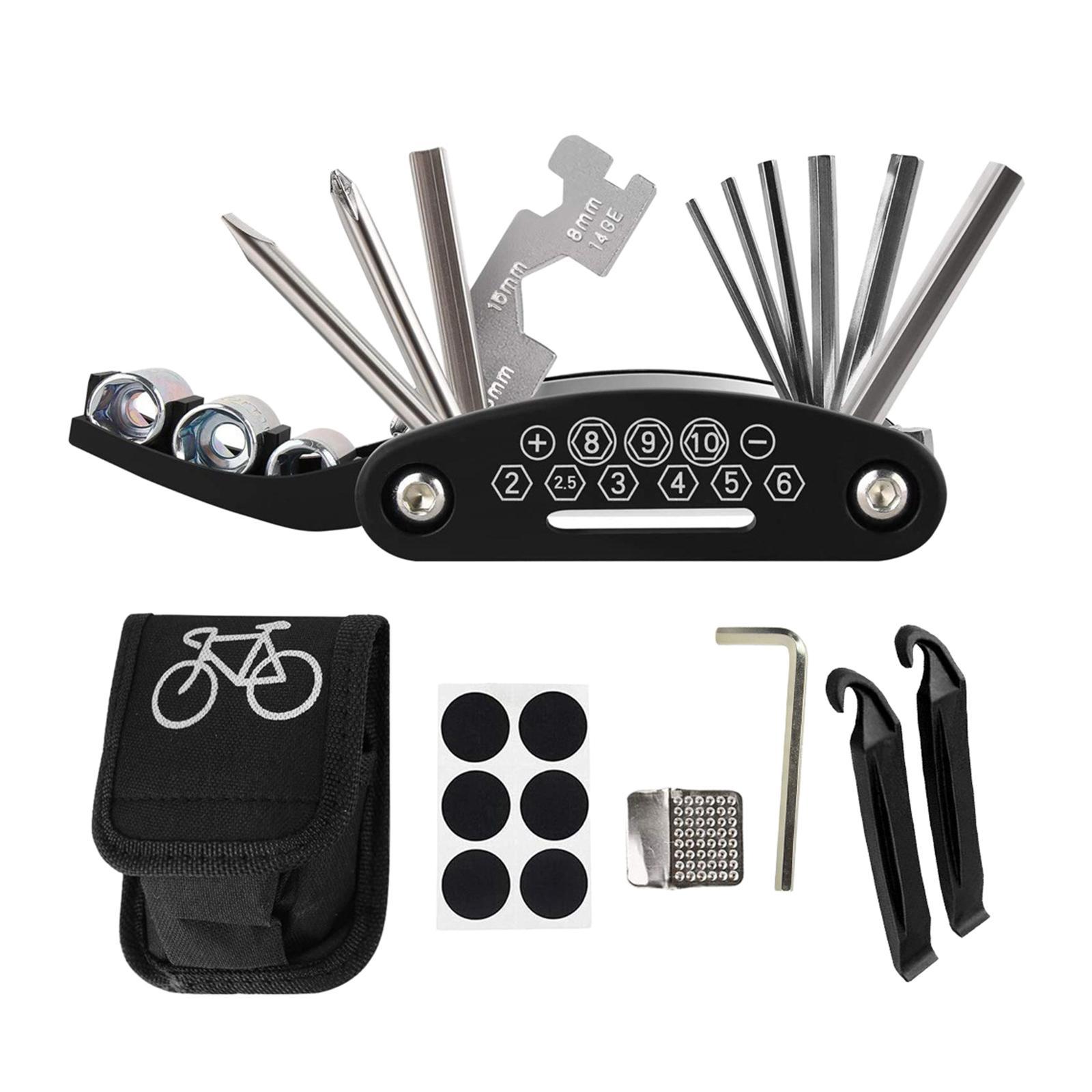 16 in 1 Multi-Function Repair Tool Cycling Mechanic Repair Tool