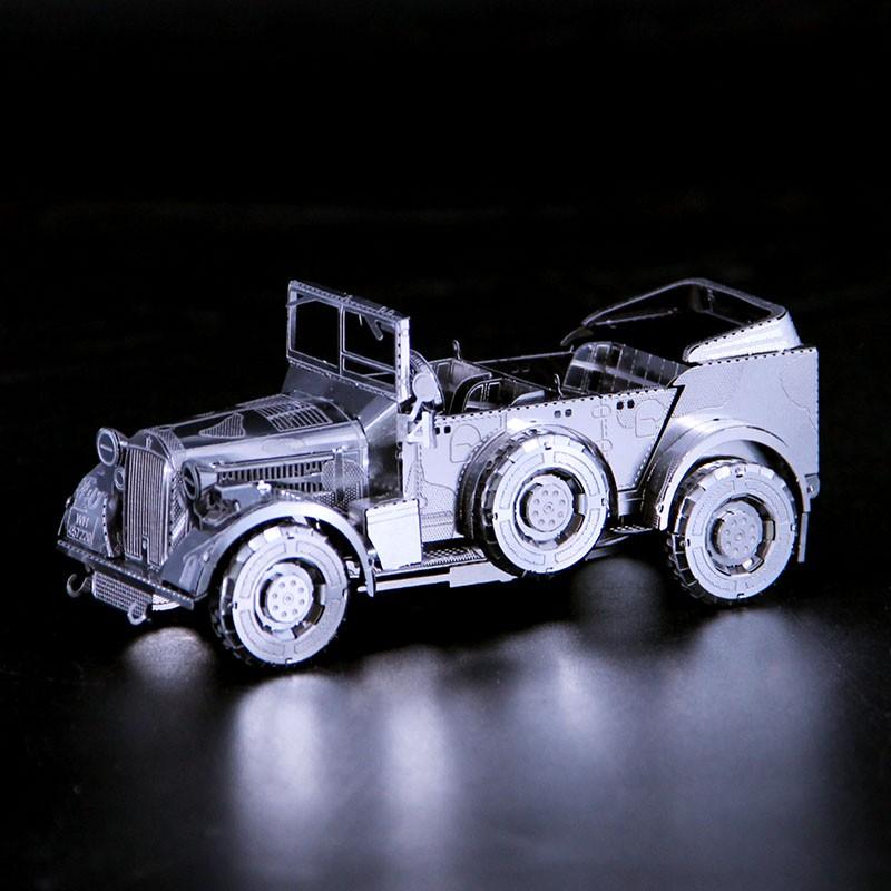 Mô Hình Lắp Ráp 3d Xe Jeep Horch KFZ15 - Đức