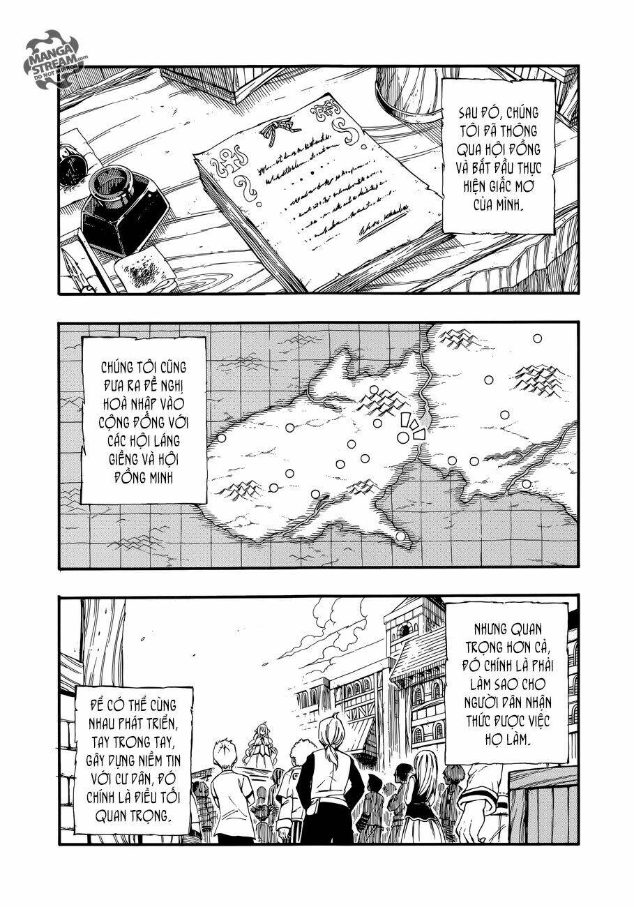 xứ sở thần tiên thời hội trưởng đầu tiên chapter 13 14