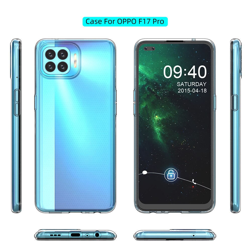 Ốp lưng dẻo silicon cho Oppo F17 Pro hiệu Ultra Thin - Hàng nhập khẩu